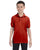 Hanes® - Youth 5.6-Ounce Jersey Knit Sport Shirt - 054Y - LogoShirtsWholesale                                                                                                     
 - 3