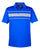1253479 Under Armour Men's Playoff Space Dyed Polo - ULTRA BLUE