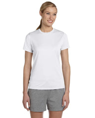 4830 Hanes Ladies' Cool DRI® with FreshIQ Performance T-Shirt - WHITE