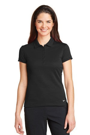 Nike Golf Ladies Dri FIT Solid Icon Pique Polo. 746100