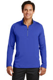 Nike Golf Dri-FIT Stretch 1/2-Zip Cover-Up. 779795 - Deep Royal / Black