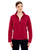 78172 Ash City - North End Ladies' Voyage Fleece Jacket - Red