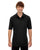 88632 Ash City - North End Men's Recycled Polyester Performance Piqué Polo - BLACK