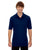 88632 Ash City - North End Men's Recycled Polyester Performance Piqué Polo - NAVY