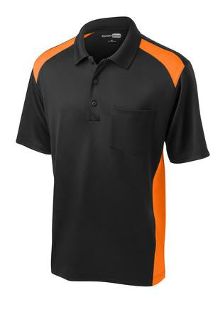 Orange and black polo sales