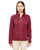 DG793W Devon & Jones Ladies' Bristol Full-Zip Sweater Fleece - RED