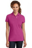 District Made™ Ladies Stretch Pique Polo. DM425. - LogoShirtsWholesale
- 1