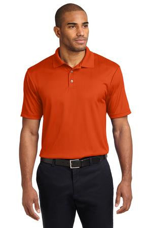 Mens orange on sale polo shirt