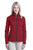 Port Authority® Ladies Pique Fleece Jacket. L222 - GARNET RED