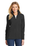 Port Authority® Ladies Summit Fleece Full-Zip Jacket. L233 - Black