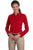 Port Authority L500LS Ladies' Silk Touch Long Sleeve Polo - LogoShirtsWholesale                                                                                                     
 - 9