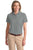 L500 Port Authority Silk Touch Ladies' Pique - LogoShirtsWholesale                                                                                                     
 - 2