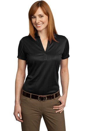 Port authority ladies top performance fine jacquard polo