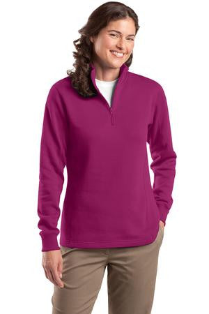 Sport-Tek® Ladies 1/4-Zip Sweatshirt. LST253