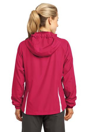 Colorblock discount hooded anorak