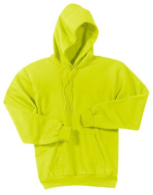 Port Company Ultimate Pullover Hooded Sweatshirt. PC90H Safety Colors