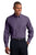 Port Authority® Tall Crosshatch Easy Care Shirt. TLS640 - GRAPE