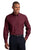 Port Authority® Tall Crosshatch Easy Care Shirt. TLS640 - RED OXIDE