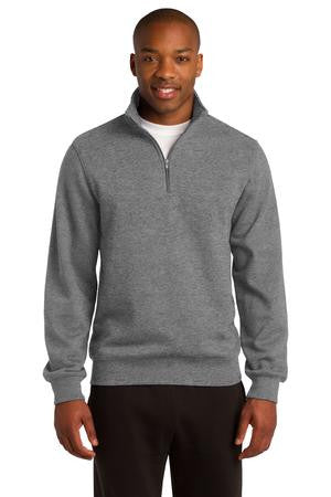 Sport Tek 1 4 Zip Sweatshirt. ST253. LogoShirtsWholesale