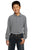 Y320 Port Authority® - Youth Long Sleeve Pique Knit Shirt - LogoShirtsWholesale                                                                                                     
 - 1