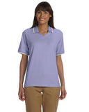 Devon & Jones D140W Ladies' Tipped Pima Pique Polo - LogoShirtsWholesale
- 1