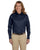 M500W Harriton Women's Long Sleeve Twill - LogoShirtsWholesale                                                                                                     
 - 1