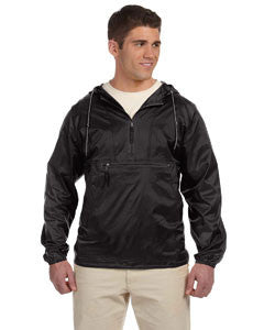 M750 Harriton Packable Nylon Jacket LogoShirtsWholesale