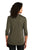 LK750 Port Authority  Ladies UV Choice Pique Henley - Deep Olive