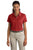 Ladies Nike Sphere Dry Diamond Polo. 358890 - Varsity Red