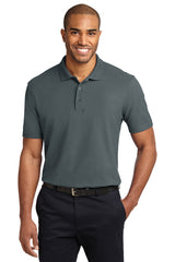 K510 Port Authority® Stain-Resistant Polo - STEEL GRAY
