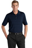 Nike Golf - Elite Series Dri-FIT Heather Fine Line Bonded Polo. 429438 - Navy