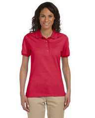 437W Jerzees Ladies' 5.6 oz., 50/50 Jersey Polo with SpotShield™ - LogoShirtsWholesale                                                                                                     
 - 1