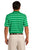 Nike Golf Dri-FIT Tech Stripe Polo. 578677 - Lucky Green