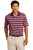Nike Golf Dri-FIT Tech Stripe Polo. 578677 - Team Red