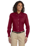 59800 Van Heusen Ladies' Long-Sleeve Wrinkle-Resistant Oxford - LogoShirtsWholesale                                                                                                     
 - 1