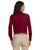 59800 Van Heusen Ladies' Long-Sleeve Wrinkle-Resistant Oxford - LogoShirtsWholesale                                                                                                     
 - 2