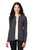 LM1008 Port Authority® Ladies Concept Stretch Button-Front Cardigan - GREY