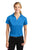 LST660 Sport-Tek® Ladies Heather Contender™ Polo - BLUE WAVE