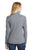 L231 Port Authority® Ladies Digi Stripe Fleece Jacket - Grey