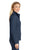 L231 Port Authority® Ladies Digi Stripe Fleece Jacket - Navy