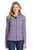 L231 Port Authority® Ladies Digi Stripe Fleece Jacket - Purple