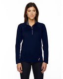 78187 North End Radar Ladies' Half-Zip Performance Long Sleeve Top - LogoShirtsWholesale                                                                                                     
 - 1