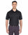 8210T UltraClub Men's Tall Cool & Dry Mesh Piqué Polo - BLACK