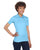 8210L UltraClub Ladies' Cool & Dry Mesh Piqué Polo - Columbia Blue