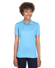 8210L UltraClub Ladies' Cool & Dry Mesh Piqué Polo - Columbia Blue