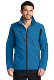 J336 Port Authority® Back-Block Soft Shell Jacket - IMPERIAL BLUE