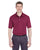 8445 UltraClub Men's Cool & Dry Stain-Release Performance Polo - MAROON