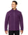 88172 Ash City - North End Men's Voyage Fleece Jacket - PURPLE