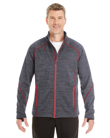 Ash City - North End MEN'S BONDED JACQUARD FLEECE JACKET