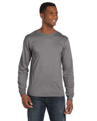 949 Anvil Ringspun Long-Sleeve T-Shirt - LogoShirtsWholesale                                                                                                     
 - 1